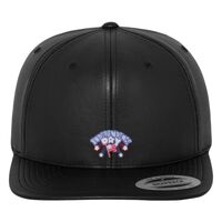 Full leather imitation snapback (6089FL) Vignette