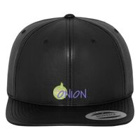 Full leather imitation snapback (6089FL) Vignette