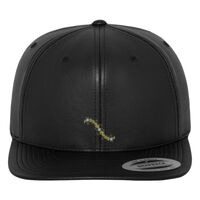 Full leather imitation snapback (6089FL) Vignette
