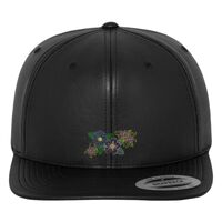 Full leather imitation snapback (6089FL) Vignette