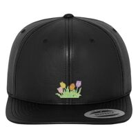 Full leather imitation snapback (6089FL) Vignette