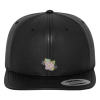 Full leather imitation snapback (6089FL) Vignette