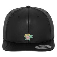 Full leather imitation snapback (6089FL) Vignette