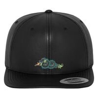 Full leather imitation snapback (6089FL) Vignette
