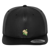 Full leather imitation snapback (6089FL) Vignette