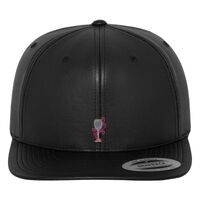 Full leather imitation snapback (6089FL) Vignette