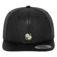 Full leather imitation snapback (6089FL) Vignette