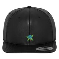 Full leather imitation snapback (6089FL) Vignette
