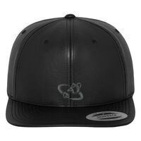 Full leather imitation snapback (6089FL) Vignette