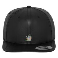 Full leather imitation snapback (6089FL) Vignette