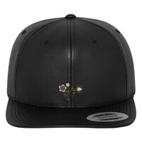 Full leather imitation snapback (6089FL) Vignette