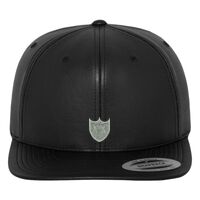 Full leather imitation snapback (6089FL) Vignette