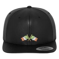 Full leather imitation snapback (6089FL) Vignette