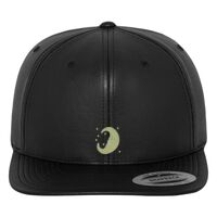 Full leather imitation snapback (6089FL) Vignette