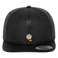 Full leather imitation snapback (6089FL) Vignette