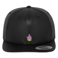 Full leather imitation snapback (6089FL) Vignette