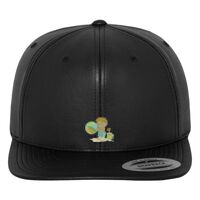 Full leather imitation snapback (6089FL) Vignette
