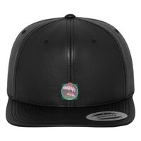 Full leather imitation snapback (6089FL) Vignette