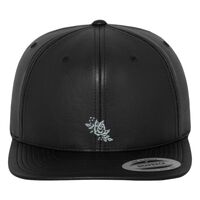 Full leather imitation snapback (6089FL) Vignette