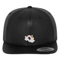 Full leather imitation snapback (6089FL) Vignette