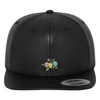 Full leather imitation snapback (6089FL) Vignette