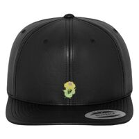 Full leather imitation snapback (6089FL) Vignette