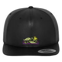 Full leather imitation snapback (6089FL) Vignette