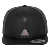 Full leather imitation snapback (6089FL) Vignette