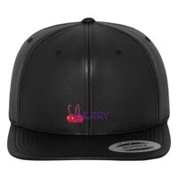 Full leather imitation snapback (6089FL) Vignette