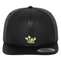 Full leather imitation snapback (6089FL) Vignette