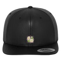 Full leather imitation snapback (6089FL) Vignette