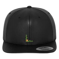 Full leather imitation snapback (6089FL) Vignette