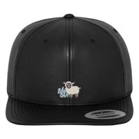 Full leather imitation snapback (6089FL) Vignette