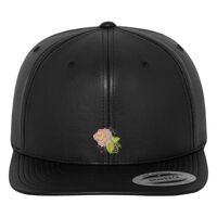 Full leather imitation snapback (6089FL) Vignette