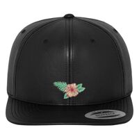 Full leather imitation snapback (6089FL) Vignette