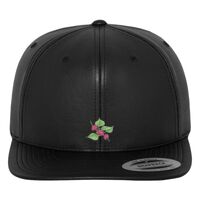 Full leather imitation snapback (6089FL) Vignette