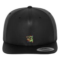 Full leather imitation snapback (6089FL) Vignette