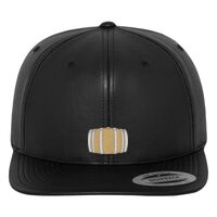 Full leather imitation snapback (6089FL) Vignette