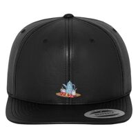 Full leather imitation snapback (6089FL) Vignette