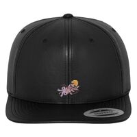 Full leather imitation snapback (6089FL) Vignette