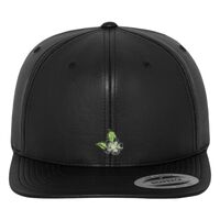 Full leather imitation snapback (6089FL) Vignette