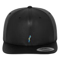 Full leather imitation snapback (6089FL) Vignette