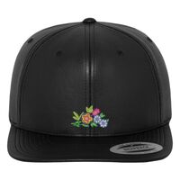Full leather imitation snapback (6089FL) Vignette