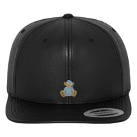 Full leather imitation snapback (6089FL) Vignette