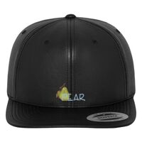 Full leather imitation snapback (6089FL) Vignette
