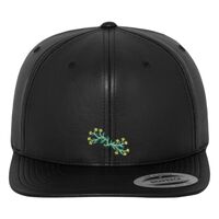 Full leather imitation snapback (6089FL) Vignette