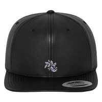 Full leather imitation snapback (6089FL) Vignette