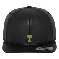Full leather imitation snapback (6089FL) Vignette
