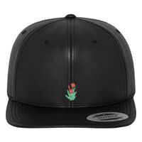 Full leather imitation snapback (6089FL) Vignette