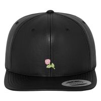 Full leather imitation snapback (6089FL) Vignette